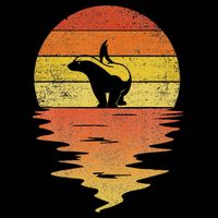 Honey Badger 70s Retro Sunset Vintage Honey Badger Toddler T-Shirt