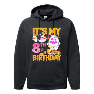 Halloween Birthday 8 Year Old Boy Girl 8th Birthday Costume Performance Fleece Hoodie