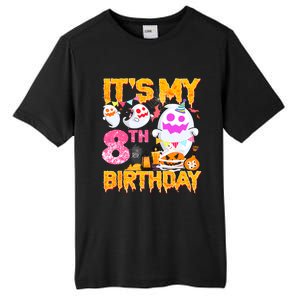 Halloween Birthday 8 Year Old Boy Girl 8th Birthday Costume Tall Fusion ChromaSoft Performance T-Shirt