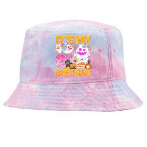 Halloween Birthday 8 Year Old Boy Girl 8th Birthday Costume Tie-Dyed Bucket Hat