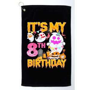 Halloween Birthday 8 Year Old Boy Girl 8th Birthday Costume Platinum Collection Golf Towel