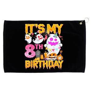 Halloween Birthday 8 Year Old Boy Girl 8th Birthday Costume Grommeted Golf Towel