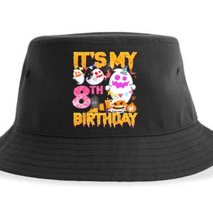 Halloween Birthday 8 Year Old Boy Girl 8th Birthday Costume Sustainable Bucket Hat