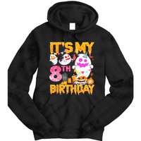 Halloween Birthday 8 Year Old Boy Girl 8th Birthday Costume Tie Dye Hoodie