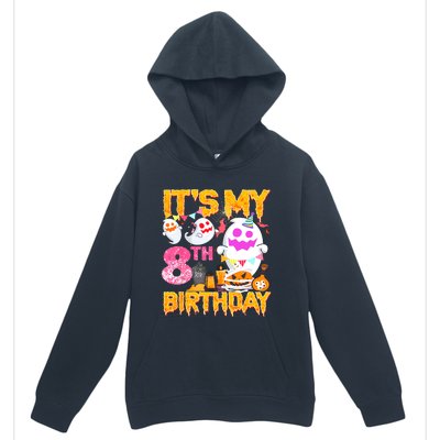 Halloween Birthday 8 Year Old Boy Girl 8th Birthday Costume Urban Pullover Hoodie