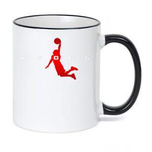 Hoops Basketball Apparel Basketball 11oz Black Color Changing Mug