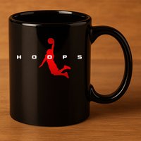 Hoops Basketball Apparel Basketball 11oz C Handle Ceramic Mug
