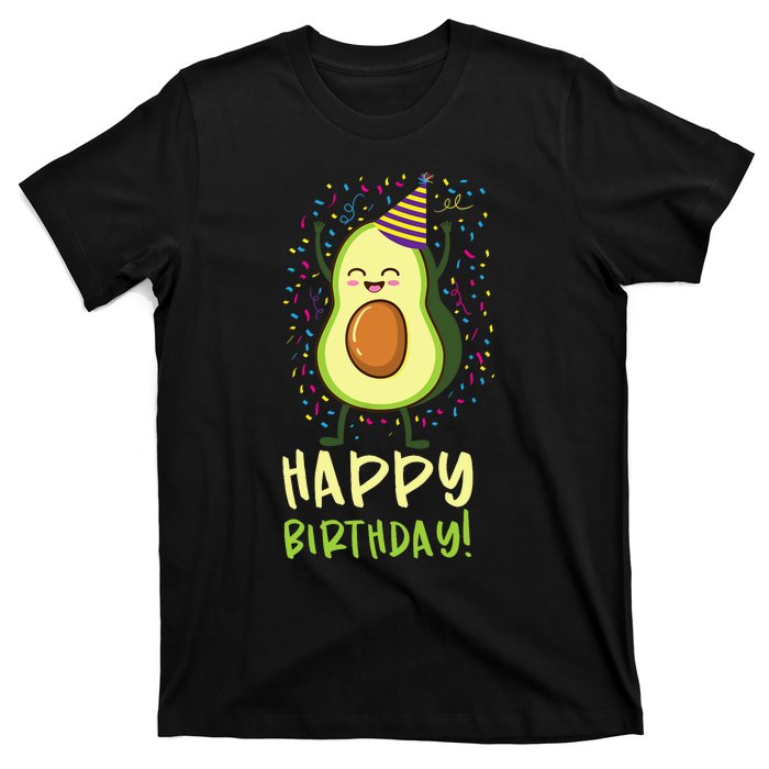 Happy Birthday Avocado Birthday T-Shirt