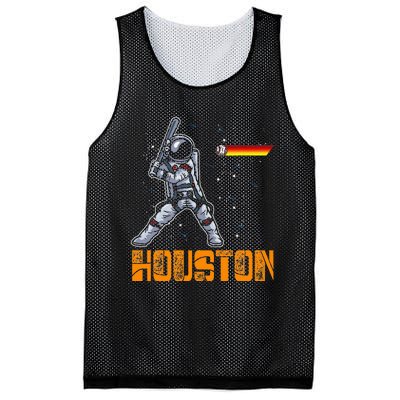 Houston Baseball A Space City Baseball And Vintage Astronaut Mesh Reversible Basketball Jersey Tank