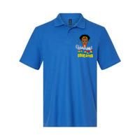 Handsom Black And Educated For Boy Black History Month Softstyle Adult Sport Polo