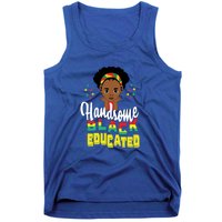 Handsom Black And Educated For Boy Black History Month Tank Top