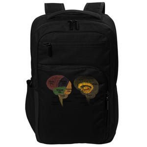 Hu Brain Anatomy Design Gift Idea Gift Impact Tech Backpack