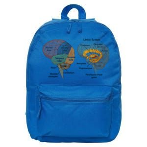 Hu Brain Anatomy Design Gift Idea Gift 16 in Basic Backpack