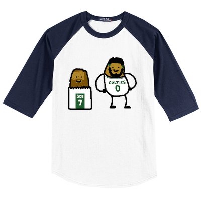 Hash Brown And Potatum Baseball Sleeve Shirt