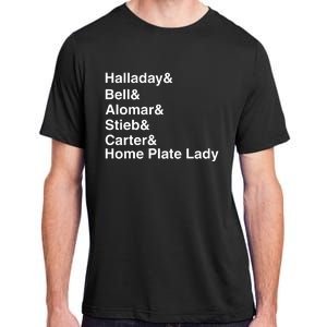 Halladay Bell Alomar Stieb Carter Home Plate Lady Adult ChromaSoft Performance T-Shirt