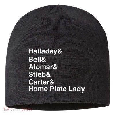 Halladay Bell Alomar Stieb Carter Home Plate Lady Sustainable Beanie