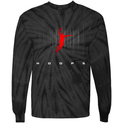 Hoops Basketball Apparel Basketball Tie-Dye Long Sleeve Shirt