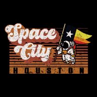 Houston Baseball A Space City Baseball And Vintage Astronaut Bucket Hat