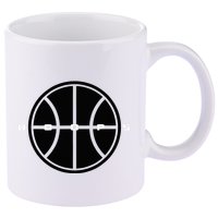Hoops Basketball Apparel Basketball 11oz C Handle Ceramic Mug