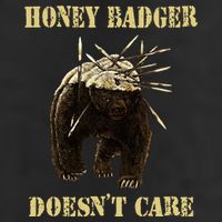 Honey Badger Adorable Animal Honey Badger DoesnT Care Cool Comfort Performance Bucket Hat