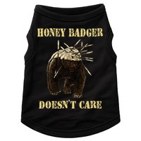 Honey Badger Adorable Animal Honey Badger DoesnT Care Doggie Tank