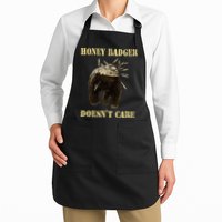 Honey Badger Adorable Animal Honey Badger DoesnT Care Apron