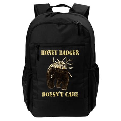 Honey Badger Adorable Animal Honey Badger DoesnT Care Backpack