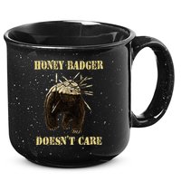 Honey Badger Adorable Animal Honey Badger DoesnT Care 15oz Campfire Ceramic Mug
