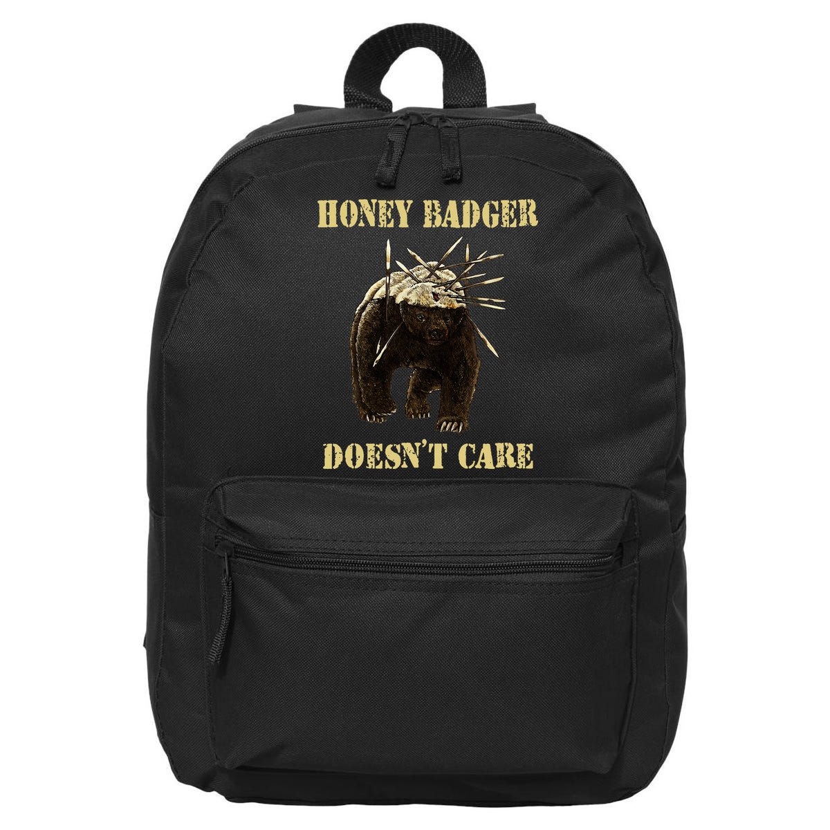 Honey Badger Adorable Animal Honey Badger DoesnT Care 16 in Basic Backpack