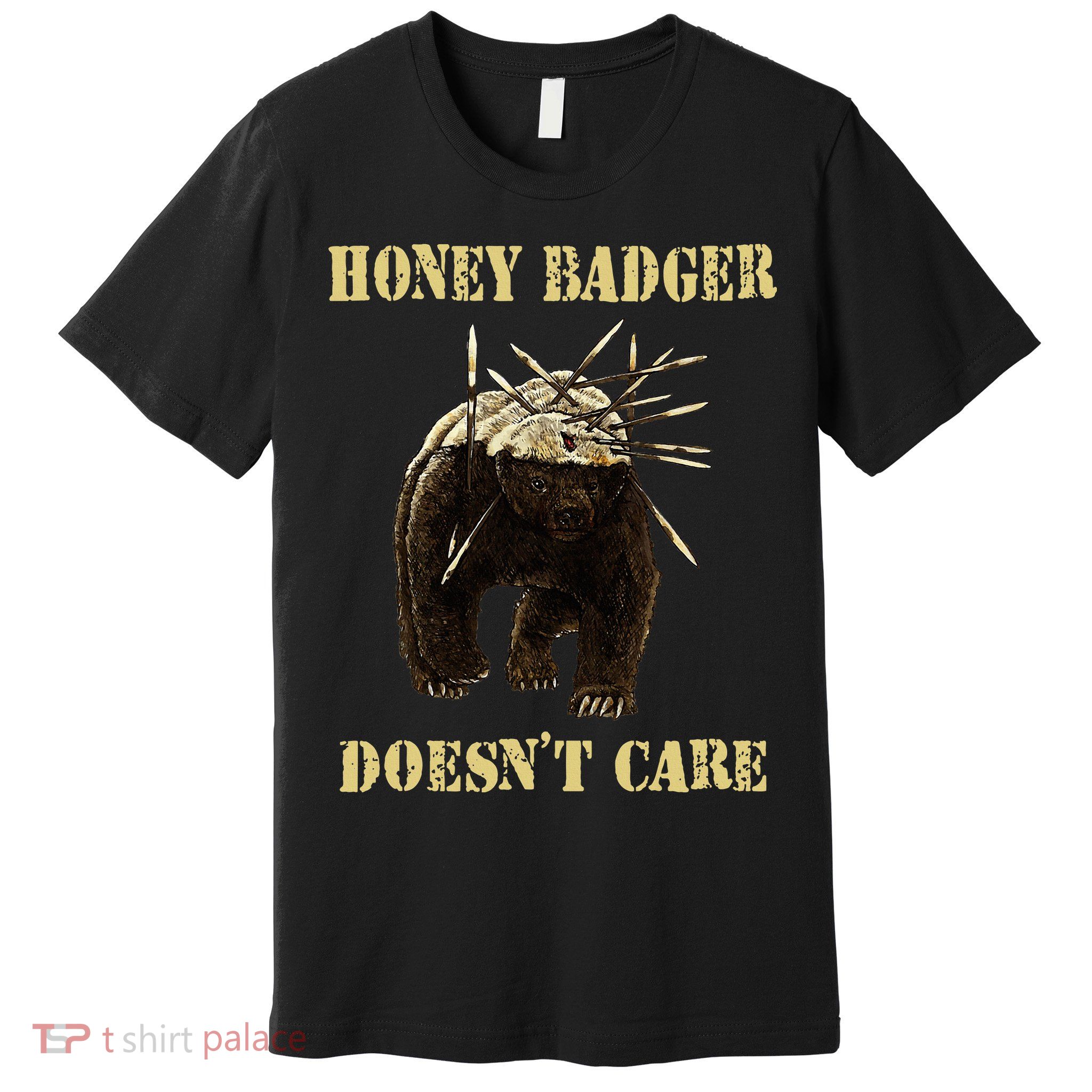 Honey Badger Adorable Animal Honey Badger DoesnT Care Premium T-Shirt