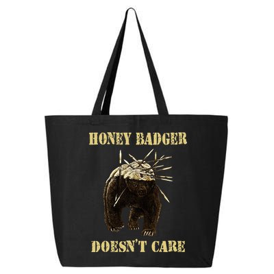 Honey Badger Adorable Animal Honey Badger DoesnT Care 25L Jumbo Tote
