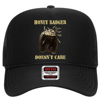 Honey Badger Adorable Animal Honey Badger DoesnT Care Hat