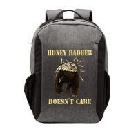 Honey Badger Adorable Animal Honey Badger DoesnT Care Vector Backpack
