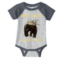 Honey Badger Adorable Animal Honey Badger DoesnT Care Infant Baby Jersey Bodysuit