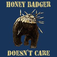 Honey Badger Adorable Animal Honey Badger DoesnT Care Infant Baby Jersey Bodysuit