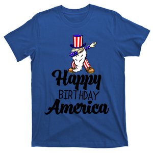 Happy Birthday America Independence America Flag Love Gift T-Shirt