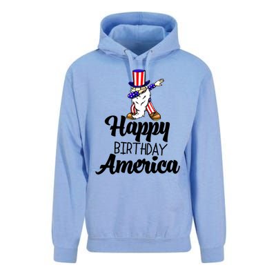 Happy Birthday America Independence America Flag Love Gift Unisex Surf Hoodie