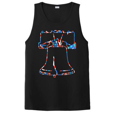 Happy Birthday Americacute Gift Funny American Birthday Cake Cool Gift PosiCharge Competitor Tank