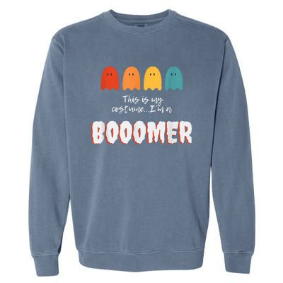 Halloween Boomer Adult Garment-Dyed Sweatshirt