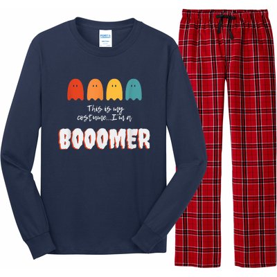 Halloween Boomer Adult Long Sleeve Pajama Set