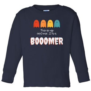 Halloween Boomer Adult Toddler Long Sleeve Shirt