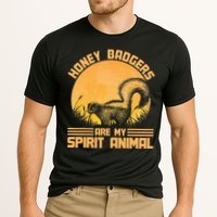 Honey Badgers Are My Spirit Animal Honey Badger Cooling Performance Crew T-Shirt