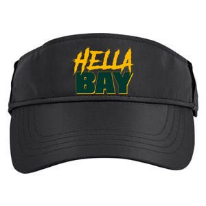 Hella Bay Area  Hella Bay The Bay Area Hyphy Thizz Adult Drive Performance Visor