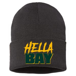 Hella Bay Area  Hella Bay The Bay Area Hyphy Thizz Sustainable Knit Beanie