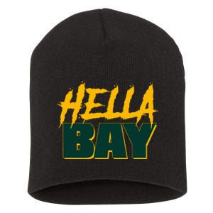 Hella Bay Area  Hella Bay The Bay Area Hyphy Thizz Short Acrylic Beanie