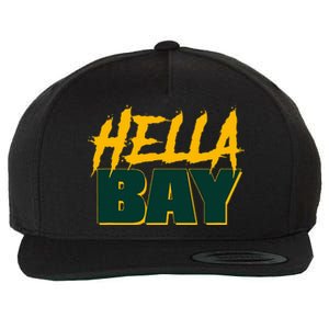 Hella Bay Area  Hella Bay The Bay Area Hyphy Thizz Wool Snapback Cap