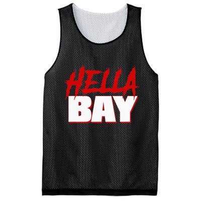Hella Bay Area  Hella Bay The Bay Area Hyphy Thizz Mesh Reversible Basketball Jersey Tank