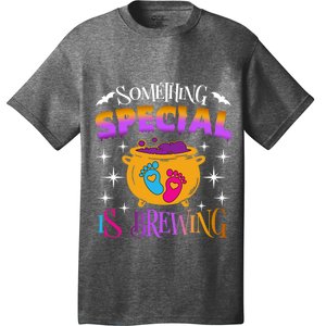 Halloween Baby Announcement Something Special Is Brewing T-Shirt