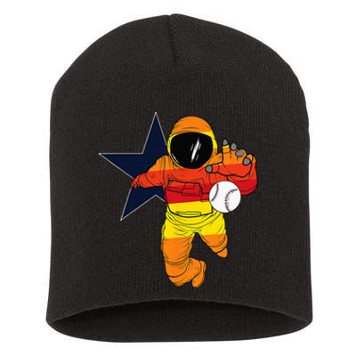 Houston Baseball Astronaut Space City Short Acrylic Beanie