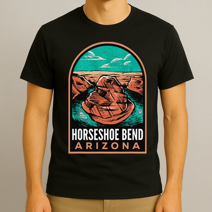 Horseshoe Bend Arizona Vintage T-Shirt